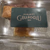   at Karaköy Güllüoğlu in Istanbul