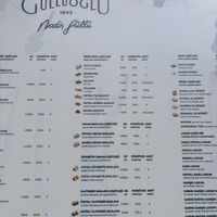   at Karaköy Güllüoğlu in Istanbul