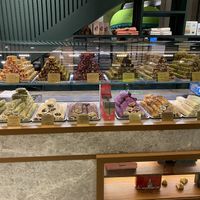 The shop   at Karaköy Güllüoğlu in Istanbul