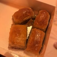 Vegan baklava  at Karaköy Güllüoğlu in Istanbul