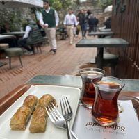   at Karaköy Güllüoğlu in Istanbul