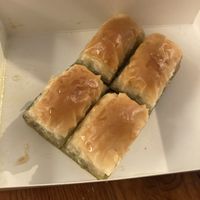 Pistachio baklava  at Karaköy Güllüoğlu in Istanbul