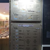 Carta at Byron Bay Hawaiian Poke Bowls in Molins De Rei