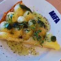 Tarte citron et basilique at La Mifa in Toulouse