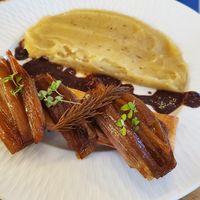 Le tatin d'échalotes at La Mifa in Toulouse