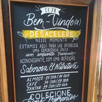 Decorations at Amosim Cozinha Saudável in Santa Catarina