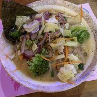 Yasai Ramen  at Oishii in Barcelona