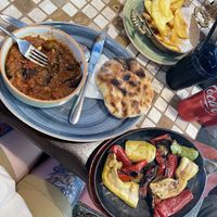Chips and bread - delicious! ❤️  at Tymi in Tirana