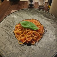 Soja bolognes - looks small but filling at Gourmet Bar Ginger in Dubrovnik