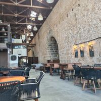 Inside place at Sailing Club Sea Lounge in Crete