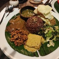 Nasi Campur at Lilla Warung in Denpasar