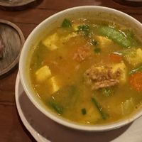 Tofu soup  at Lilla Warung in Denpasar