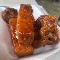 Vegan wings  at Slider Inn in Memphis