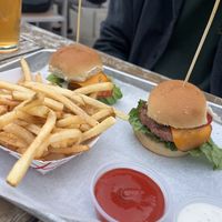 Vegan sliders  at Slider Inn in Memphis