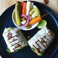 Pita Wraps at Vegan Meals in Chiang Mai