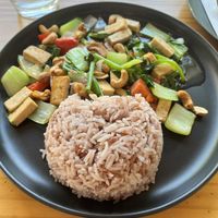 Cashew nut stir fry  #Veganuary at Vegan Meals in Chiang Mai