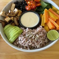 Careful- beans may be under cooked  at Vegan Meals in Chiang Mai