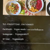 Contact details   at Vegan Meals in Chiang Mai