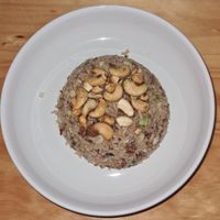 Japanese fried rice. 10/10 at Vegan Meals in Chiang Mai