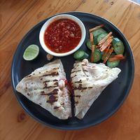Quesadilla ...wow !! at Vegan Meals in Chiang Mai