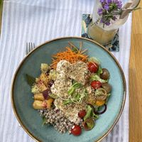 Vegan bowl  at Capo Fronte in Rab