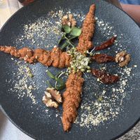 Rustic tapanade  at Capo Fronte in Rab