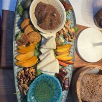 Cheese board  at Capo Fronte in Rab