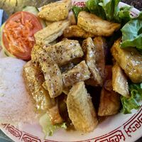 Lemongrass tofu  at Pho 95 Noodle House in Denver