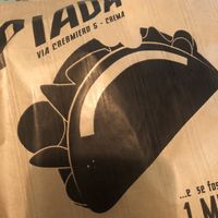La piada   at Piada Piadineria in Crema
