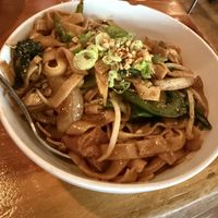Vegan noodle entree  at Burmatown in Corte Madera