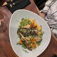 filled aubergine  at Gärtnerei  in Essen