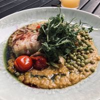 Strudel with green beans  at Gärtnerei  in Essen