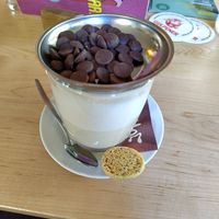 Warme chocolademelk at Opstand in Nijmegen