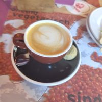 Cappuccino at Opstand in Nijmegen