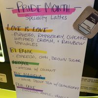 Seasonal  at Sacred Grounds Cafe in Edwardsville