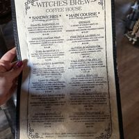 Menu 10/2023  at The Witches Brew in West Hempstead