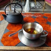 Peppermint chocolate tea-- Really good! at The Witches Brew in West Hempstead