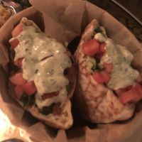 Falafel sandwich (v)  at The Witches Brew in West Hempstead