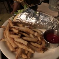 Gyro and fries at The Witches Brew in West Hempstead