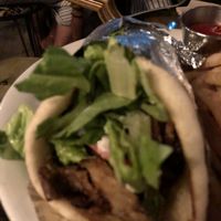 Gyro close up at The Witches Brew in West Hempstead