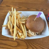Plant-based lobster roll (gluten-free) at Walt Disney World - Rosie's in Lake Buena Vista