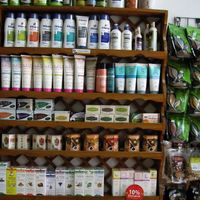 Beauty products at SuperNat in Bogota