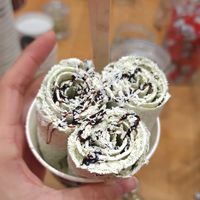 Classic flavor "Matcha" #Veganuary at Delabuu Ice Cream - KaDeWe - Maybe closed in Berlin