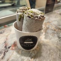 Small with two rolls at Delabuu Ice Cream - KaDeWe - Maybe closed in Berlin