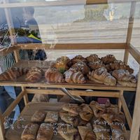 Display case at Pane Ora in Dunedin