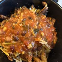 the chili poutine !  at Copper Branch - Sainte-Catherine  in Montreal