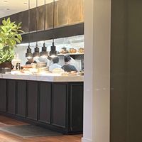 The open kitchen  at Pusadee's Garden in Pittsburgh