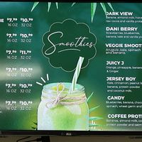 Smoothies  at Abby's Juices Bar in Lake Worth