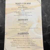Menu  at CANES Culinary Lab & Fine-Dining Restaurant in Pak Kret