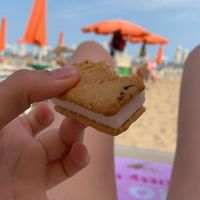 Eis am Strand   at Bar Perla  in Lignano Sabbiadoro